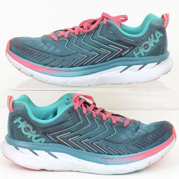 Hoka One One Clifton 4 Women's 9.5 Road Running Sneakers - Picture 2 of 10